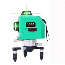 Бренд 8 линий 3D лазерный уровень самонивелирующийся 360 горизонтальный и вертикальный крест супер мощный зеленый лазерный луч линия