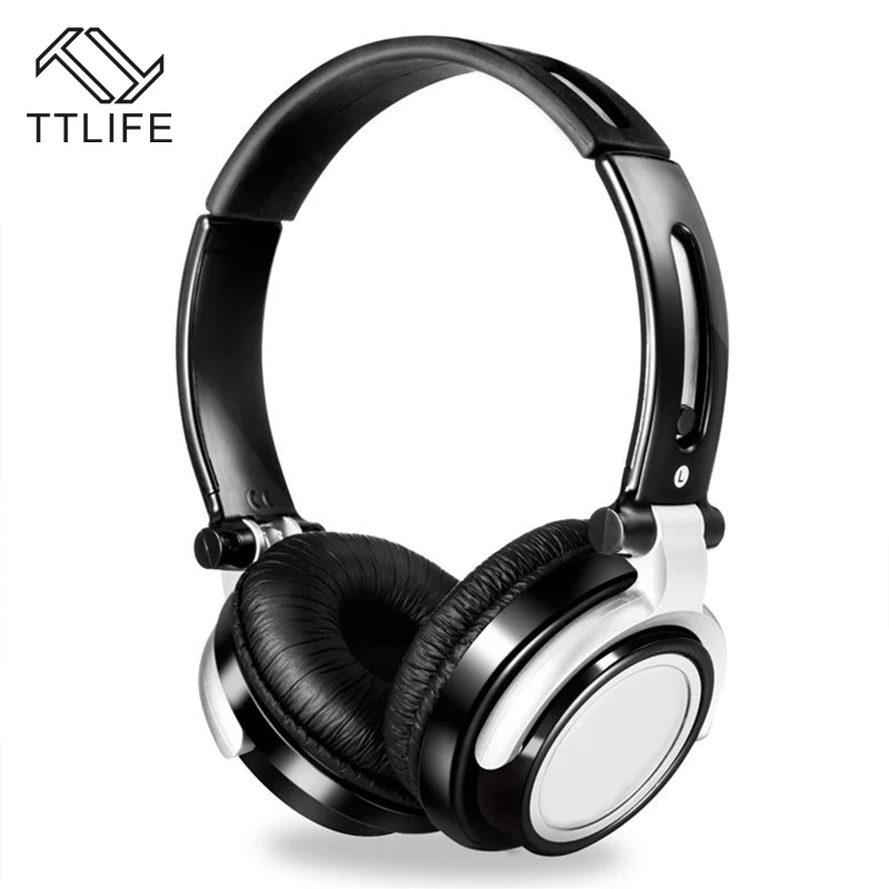TTLIFE High quality Wired Headphone with Microphone Bass Stereo Headset