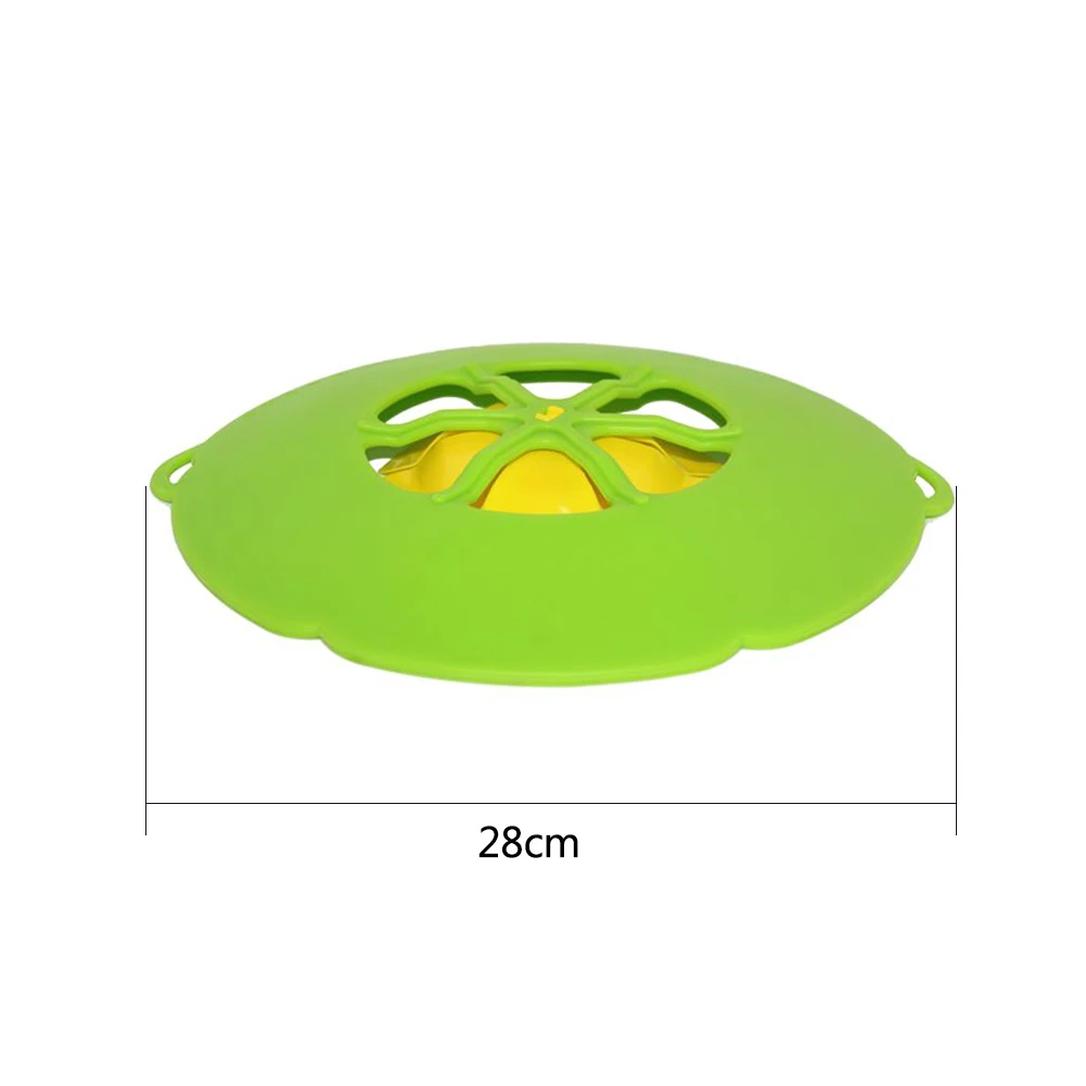 1 шт., практичная силиконовая крышка, пробка для разлива, крышка для кастрюли, диаметр 28,5 см, крышки для кастрюль, посуда, кухонные инструменты, гаджеты