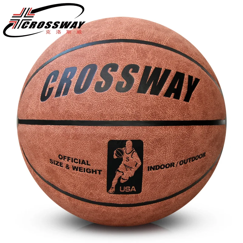 Basketbol Hot Selling Outdoor Indoor Size 7 Leather Basketball Ball ZK microfiber Training Competition home&away Basketball