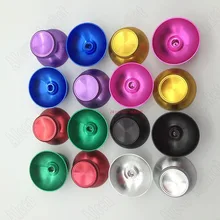 200pairs Eigh Color In Stock Ferrous Metal Mashroom Head Joystick Rocker Cap For PS3 Pairs