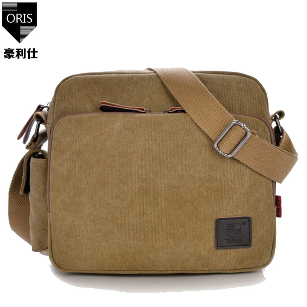 

ORIS men's handbags fashion canvas handbags men's messenger bags casual single shoulder bags =clutch bag for businessmen bolsas