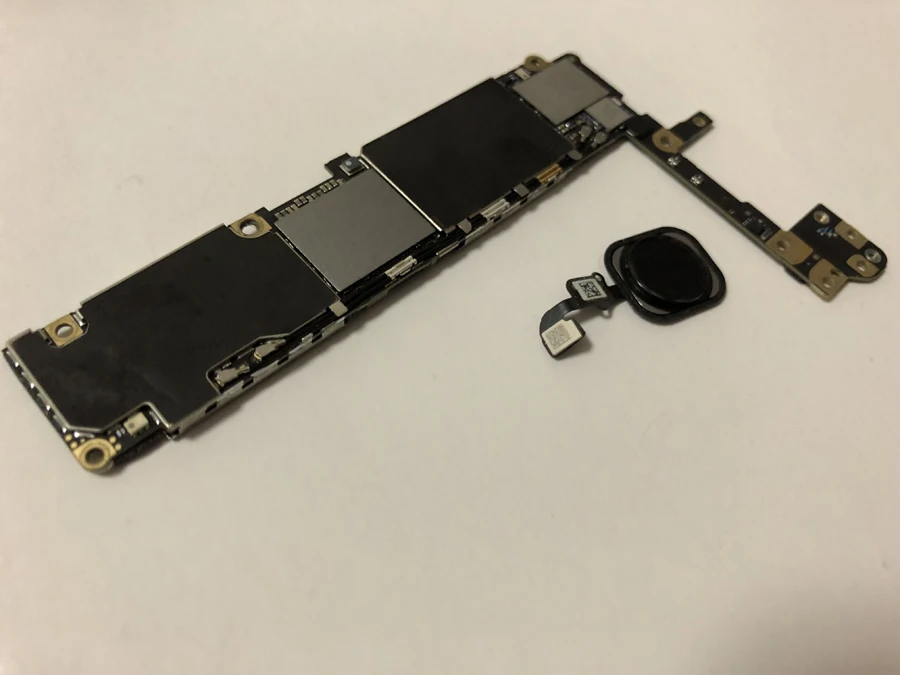 Земо 100% Оригинальный разблокирована 16 ГБ для iPhone 6 S материнская плата с Touch ID