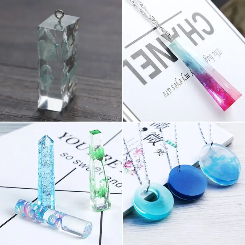 Silicone-Mold-Epoxy-Resin-Crafts-DIY-Jewelry-Making-Tools-With-Shiny-Powder-Spoon-Mix-Stick-Clasp (1)