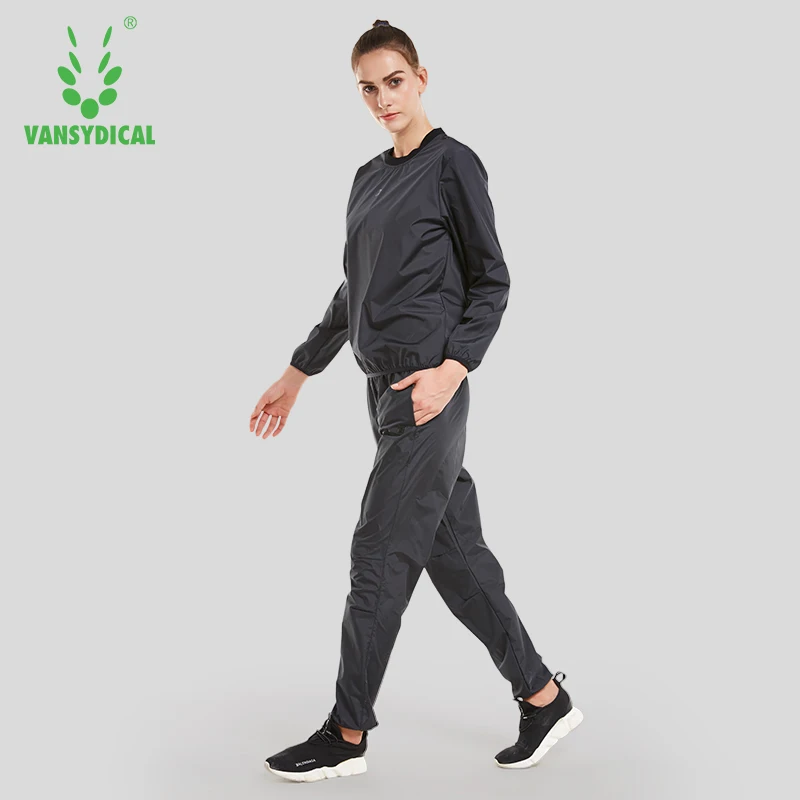 Женские комплекты для бега и Vansydical 2018 спортивные костюмы женщин пуловер с