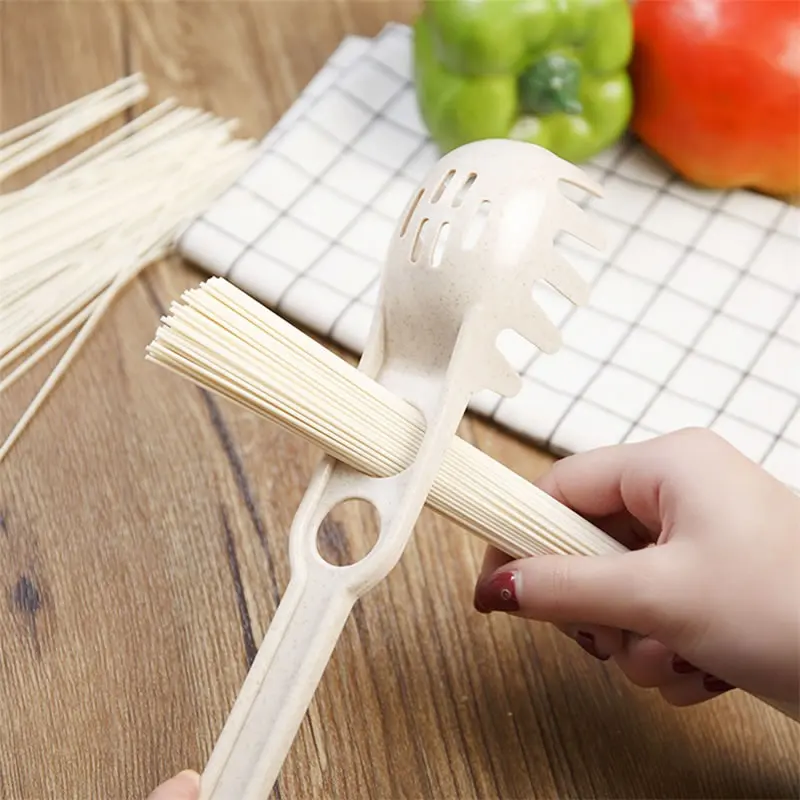 Многофункциональная Пластиковая ложка для спагетти в форме вилки ложка для пасты лапша передача Совок кухонный инструмент Кухня Посуда