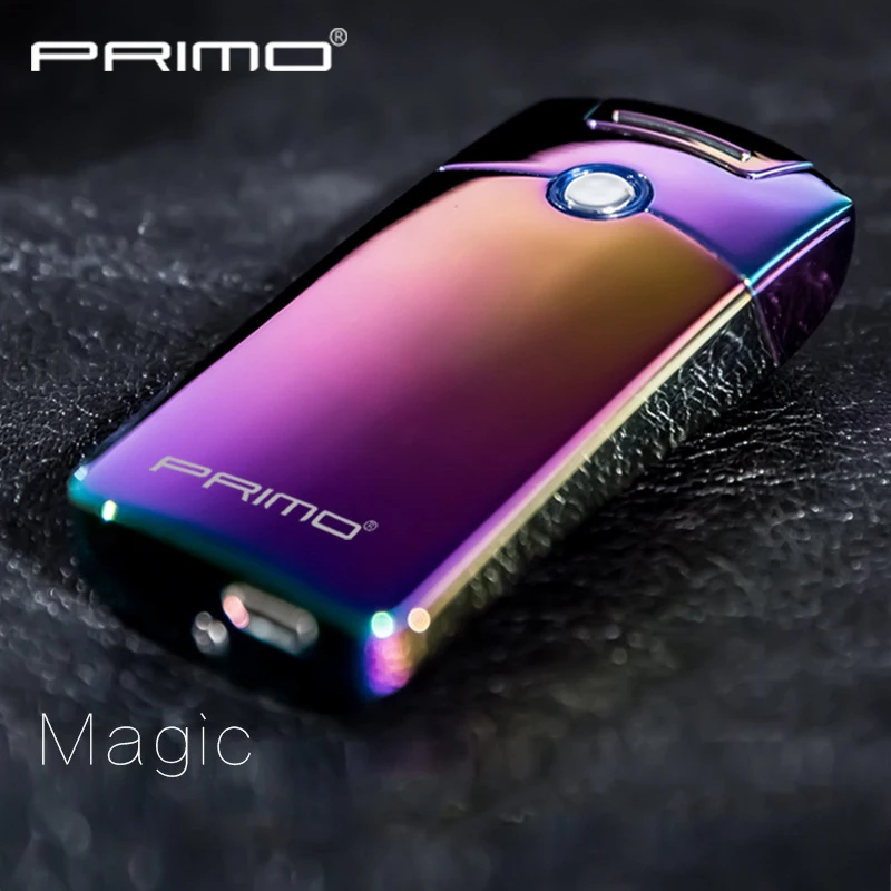 

Primo Usb charge Arc Lighter USB windproof personality electronic cigarette lighters Novelty Electric Smoke cigarette lighter