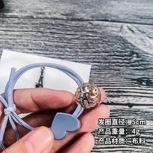 1 шт., веревка для волос для девочек, с милым бантом для взрослых, маленькая, свежая, простая, милая, индивидуальная веревка для волос, глубокий женский темперамент, G0409