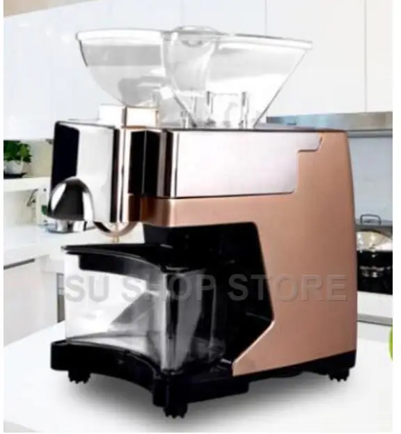 

110V/220V Mini ABS Olive Kernel Oil Making Machine Stainless steel Screw Press, Auto Small Oil Mill Expeller Extractor