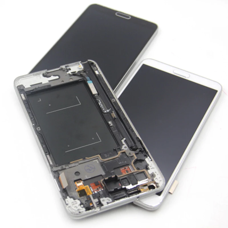 ЖК-дисплей для samsung Galaxy Note 3, ЖК-дисплей Note3 N9005, сенсорный экран, дигитайзер с рамкой N9002 N9006, замена