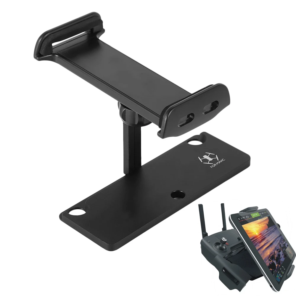 Tablet Stents Extended 120~190mm (4.7&quot~7.48&quot) width Holder Stand for Mavic PRO / 2 Accessories (Aviation Aluminum Alloy) |