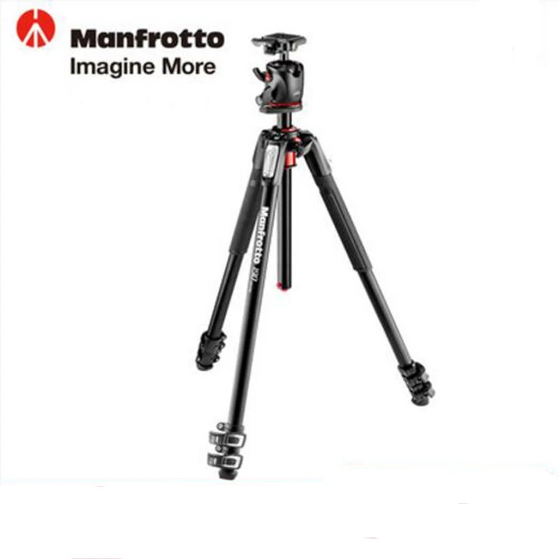 

Manfrotto MK190XPRO3-BHQ2 Aluminum Tripod Kit Professional Tripod With Head Stable Photography Bracket Portable Camera Support