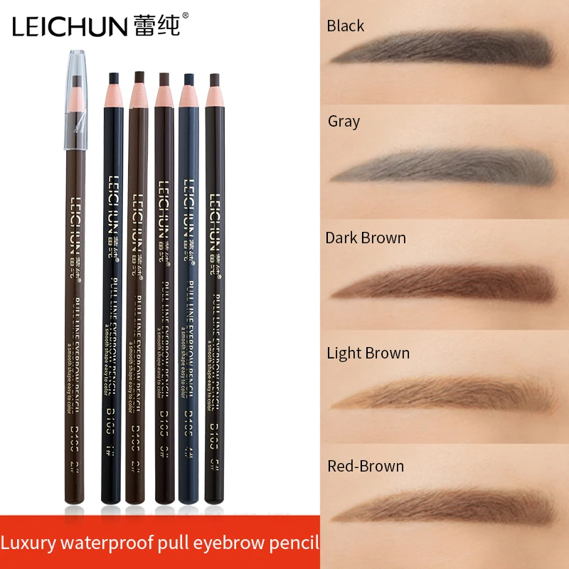 

1Pcs Long-Lasting Eyebrow Pencil Makeup Professional Eye Brow Tattoo Tint Liner Pen Waterproof Eyebrow Enhancers Cosmetics
