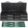 AideTek ESD Safe SMD storage IC Box Organizer W/144 Bins Anti-statics SMD SMT Organizer Transistor plastic toolbox mini6BOXALLAS 1