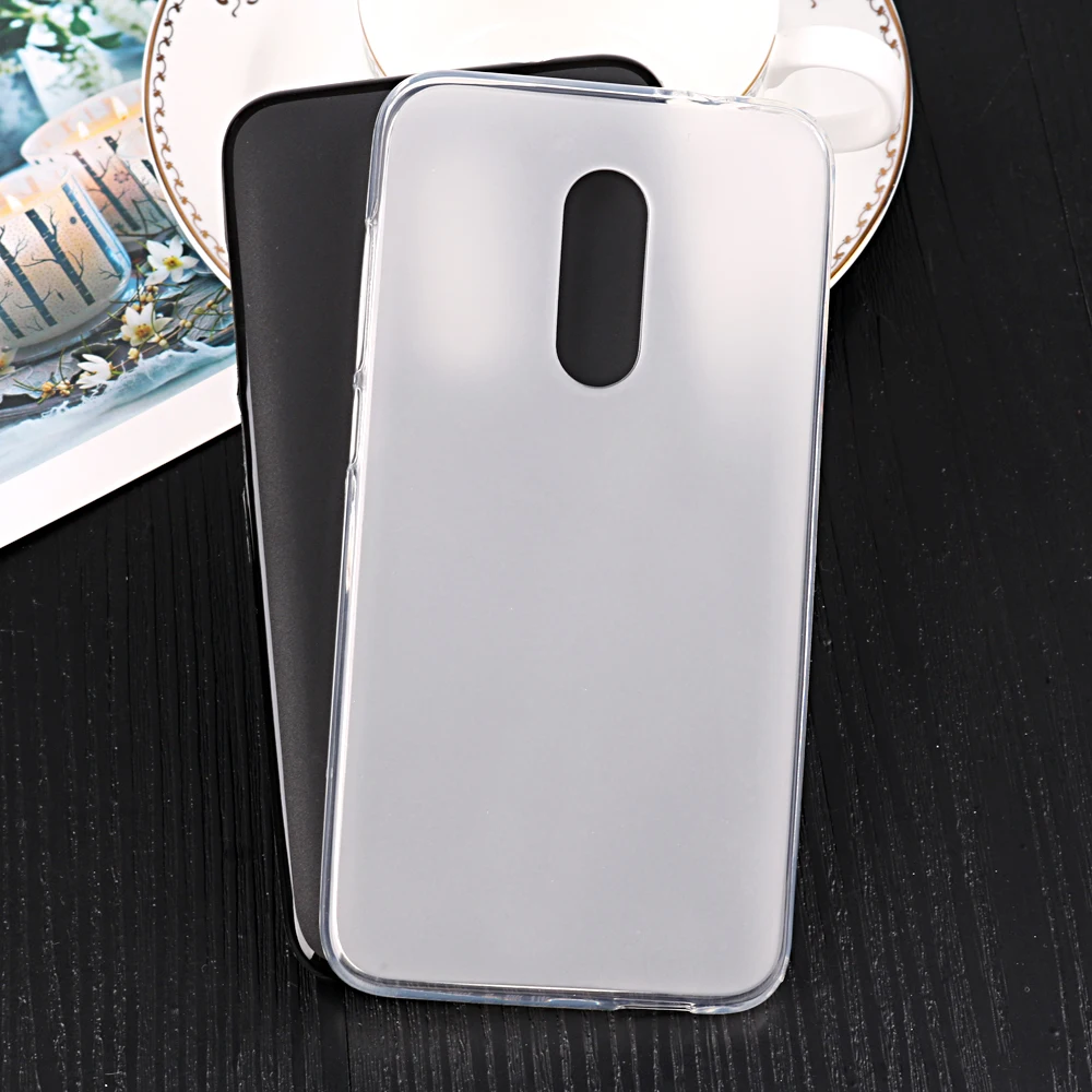 Luxury Case For Alcatel A7 5.5 Inch Silicon Soft Gel TPU Matte Black Cover Phone Shell |