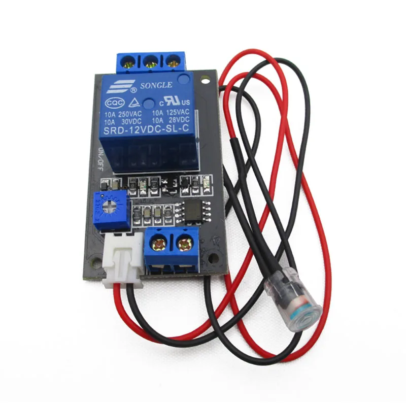

Photosensitive resistance relay photoresistance relays DC 12V control module / light control switch / no phototonus