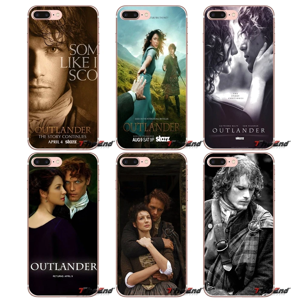 Чехол-накладка из ТПУ OUTLANDER TV Jamie Frasered для Sony Xperia Z Z1 Z2 Z3 Z5 compact M2 M4 M5 E3 T3 XA Aqua LG G4 G5 G3 G2