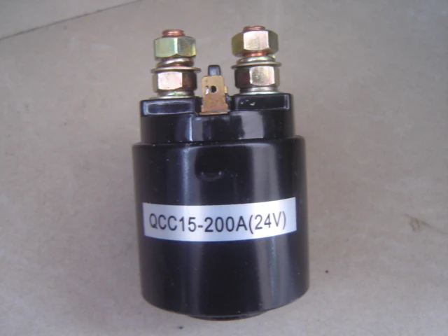 QCC15 24V 200A DC контактор насос для подъемника хвостовый электрической тележки гольфа