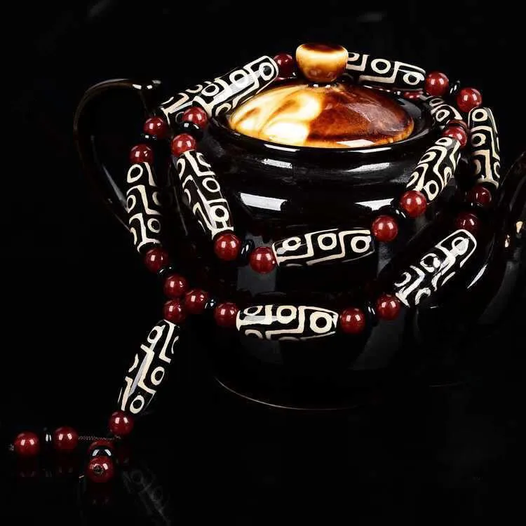 

Drop Shipping Tibet Tianzhu Buddhist Prayer Mantra Beads Ornaments Sweater Necklace Pendant