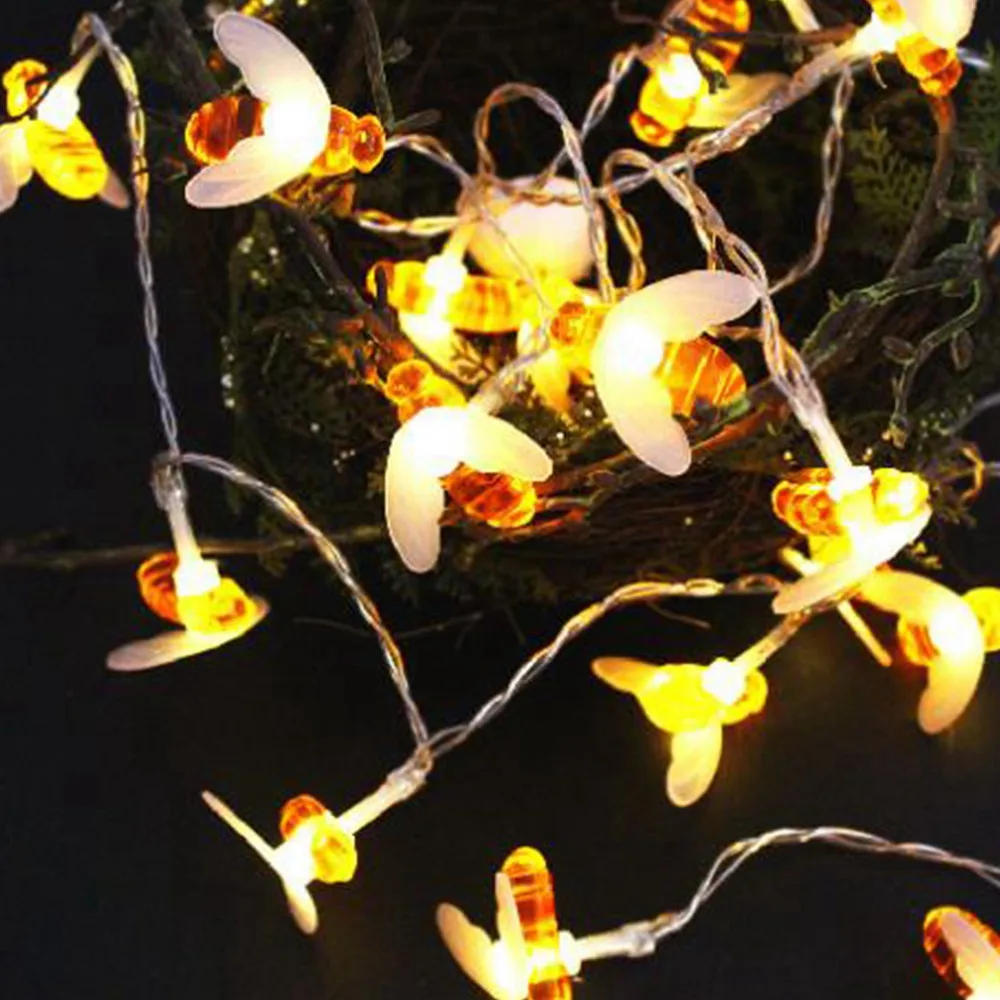

Explosive Bee Battery Light String Christmas Children's Room Party Animal Decoration Light Party Luminous Props