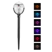 Светодиодный садовый светильник на солнечных батареях украшения Открытый Путь Водонепроницаемый IP44 светодиодный солнечный свет газон уличный пейзаж дворовая лампа