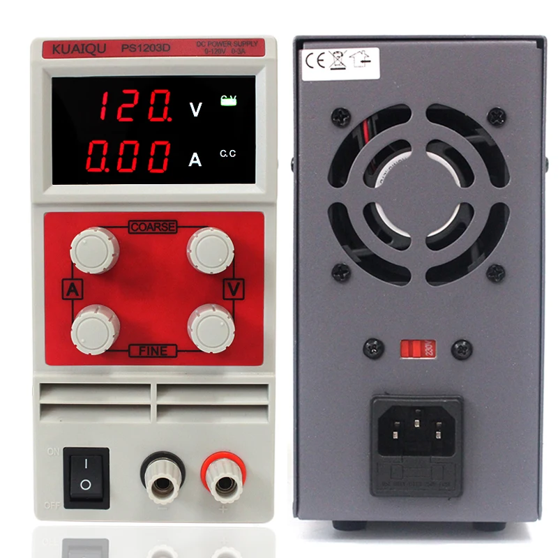Wanptek PS Mini 120V 3A DC источник питания регулируемый цифровой регулятор напряжения
