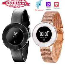 X6 Bluetooth Смарт-браслет для женщин сердечного ритма кровяное давление кислородный браслет шагомер IP68 водонепроницаемый спортивный умный Браслет