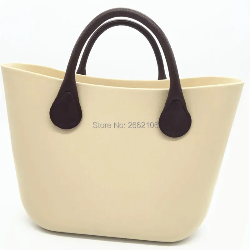 Mini Mid size bag handles for Obag O bag style AMbag with black and brown handles