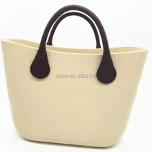 Mini Mid size bag handles for Obag O bag style AMbag with black and brown handles