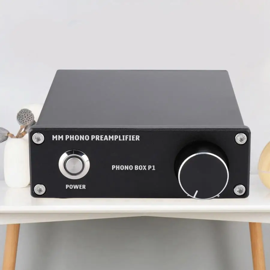 

PHONO BOX P1 MM Record Player Audio Hifi Phono Amplifier(110-240V)