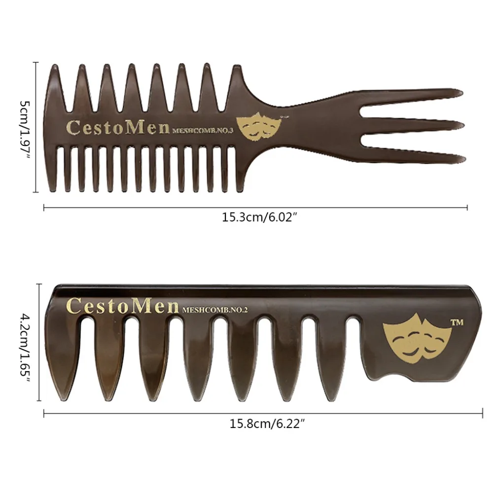 Ретро стиль, широкая зубная расческа, расчески для волос, антистатические пластиковые салонные расчески для стрижки волос, расческа для укладки волос