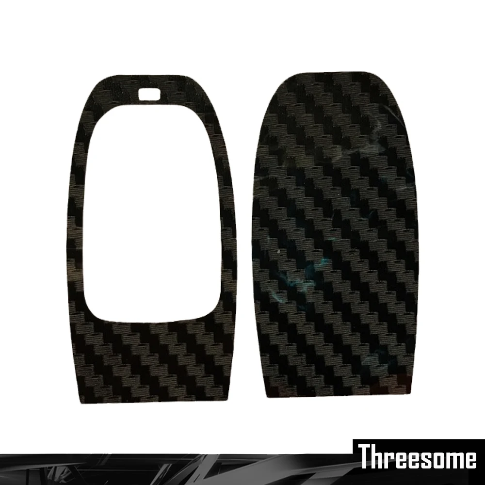 

Car-styling DIY Carbon Fiber Key Sticker FOR AUDI A4 A6 Rs4 A5 A7 A8 S5 RS5 8T A4L A8L Q5 Car Key Sticker For Audi A4