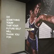 Free Shipping “Do Something Today” Fitness Motivational Quotes Vinyl Wall Sticker For Home/Office/Yoga Studio/Gym Decor