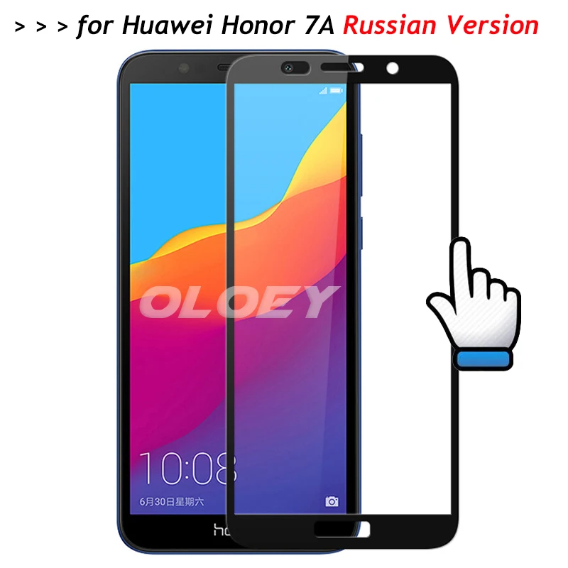 Для huawei Honor 7A Русская версия Экран пленка на весь экран с уровнем твердости 9 H