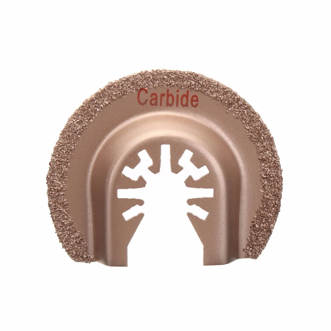 2pcs/set 6.3Cm Saw Blades Quick Release Multitool Carbide Segment Craftsman Oscillating Tools For Worx Sonicrafter Renovator