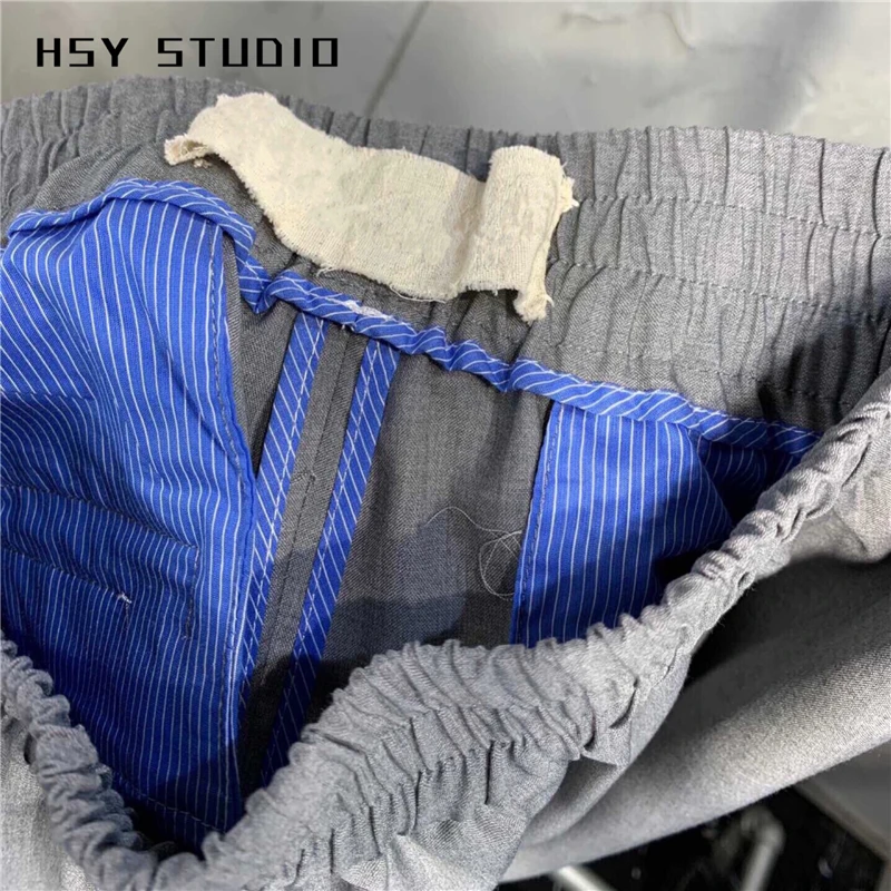 【HSY stuo】 2019 летние новые модные ins женские шорты шутника негабаритных