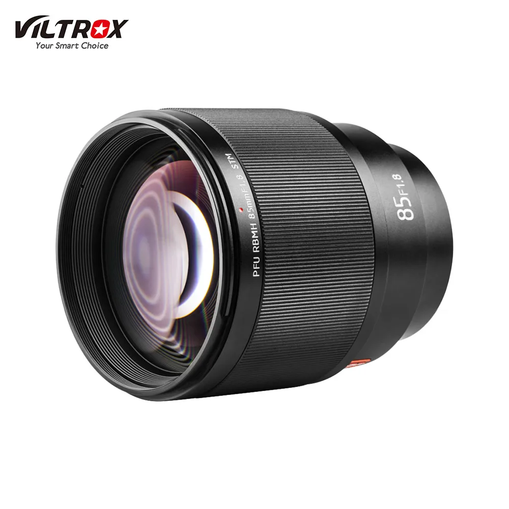 Объектив VILTROX 85 мм f1.8 STM с автофокусом фиксированным фокусом полнокадровые линзы