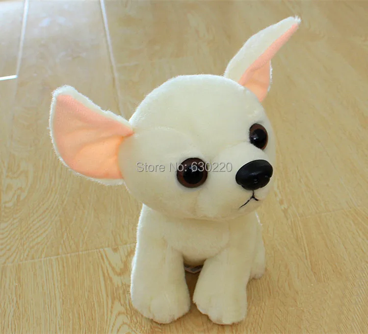 Wholesale Kawaii White little dog plush toys soft mini animal dolls