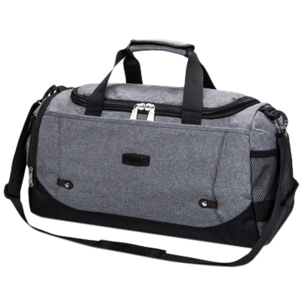 Модная сумка для мужчин и женщин, Большой Вместительный Модный повседневный Оксфордский рюкзак, сумка для багажа на открытом воздухе - Цвет: gray