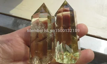 

xd j006 NATURAL CITRINE QUARTZ CRYSTAL POINT HEALING