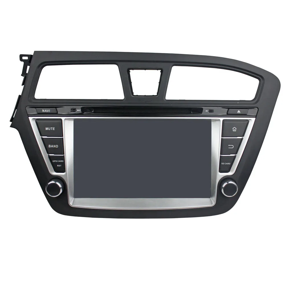 Discount 2GB RAM Quad core 2 din 8" Android 8.1 Car DVD Player for Hyundai I20 2014 2015 With GPS Radio Bluetooth WIFI 16GB ROM USB DVR 1