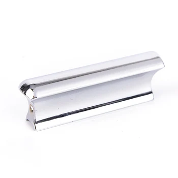 

Silver Guitar Slide Steel Solid Stainless Tone Bar Hawaiian Slider For Acoustic Electric Guitar Parts & Accessories Metal