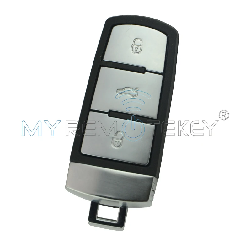 Умный Автомобильный ключ для VW Volkswagen Magotan Passat CC 2005 2006 2007 2008 2009 2010 433 МГц 3C0 959 752BA 3 кнопки remtekey