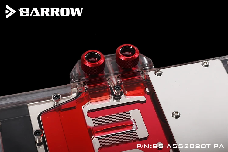 Блок водяного охлаждения Barrow BS ASS2080T PA для ASUS ROG strx RTX2080Ti