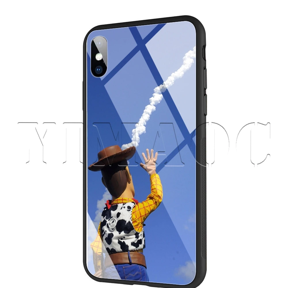 Чехол YIMAOC Toy Story piza Planet из закаленного стекла для iPhone 11 Pro XS MAX XR X 8 7 6 6S Plus - Цвет: TG7