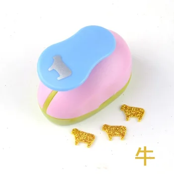 

free shipping 5/8 inch (15mm) Cattle shape of EVA foam punch furador de paper punches craft punch cow scrapbook punchers for DIY
