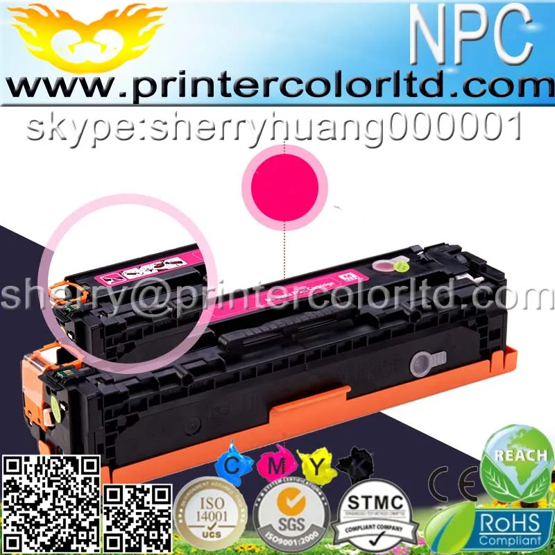 Тонер картридж совместимый с HP CF210A CF211A CF212A CF213A для LaserJet Pro 200 color M251nw M276n/nw|toner