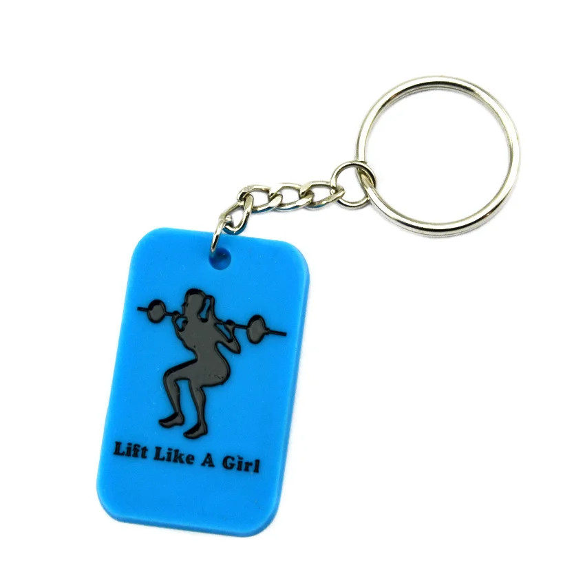 1 шт. силиконовый брелок OBH с голубым тиснением|tag keychain|keychain adog tag keychain |