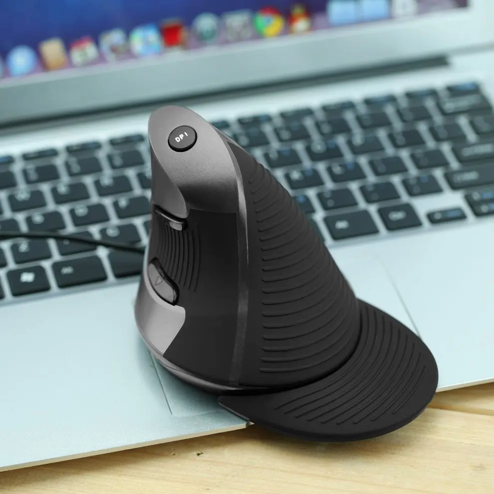 

2pcs 1200 DPI USB Wired Laser Ergonomic Vertical Mouse For PC Computer Laptop