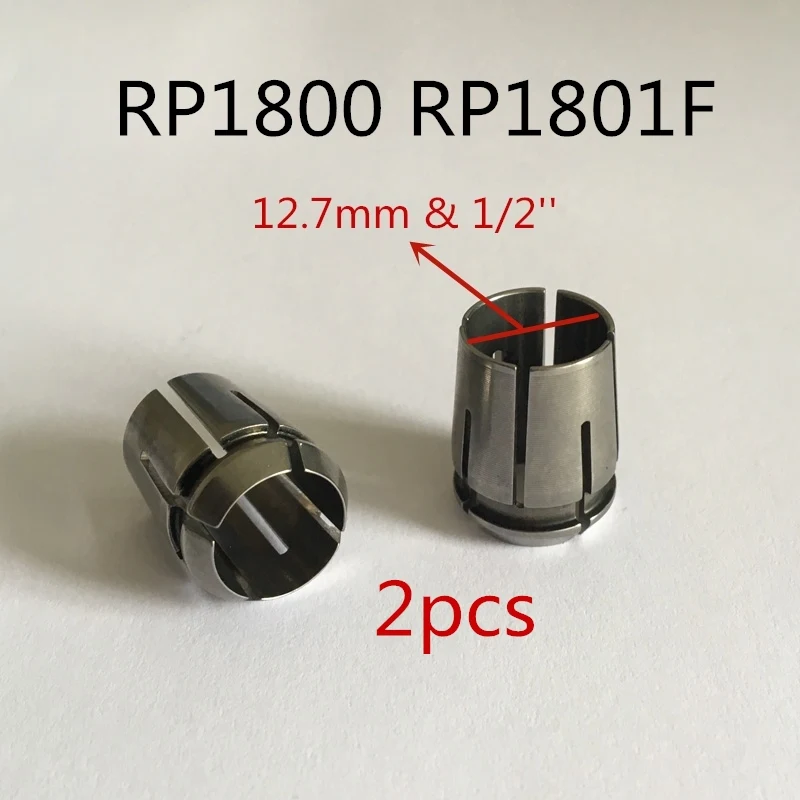 

Router collet cone nut 12.7mm 1/2'' replacement for Makita RP1800 RP1801F-TYPE-1 RP1801F-TYPE-2 6.35mm 9.52mm 1/4'' 3/8'' good